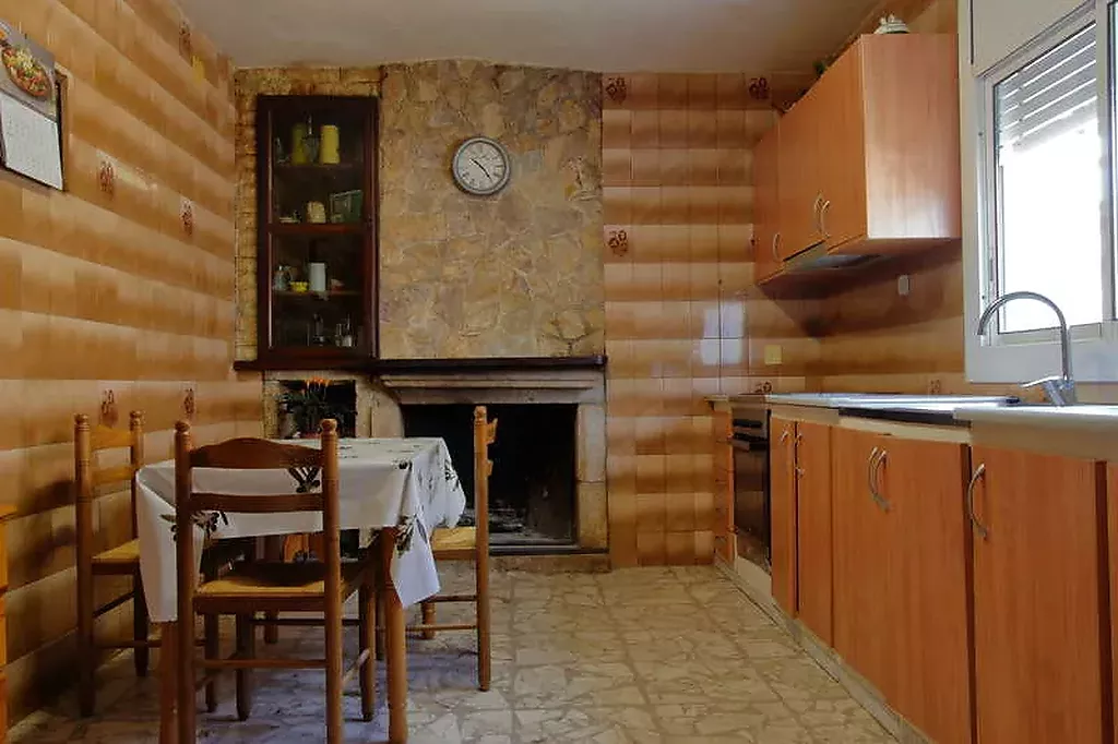 Cocina, casa aislada de pueblo en venta en Santa Coloma de Farners, Girona